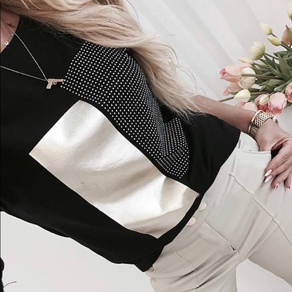 Colorblock Roundneck Shirt - Picture 3 of 3